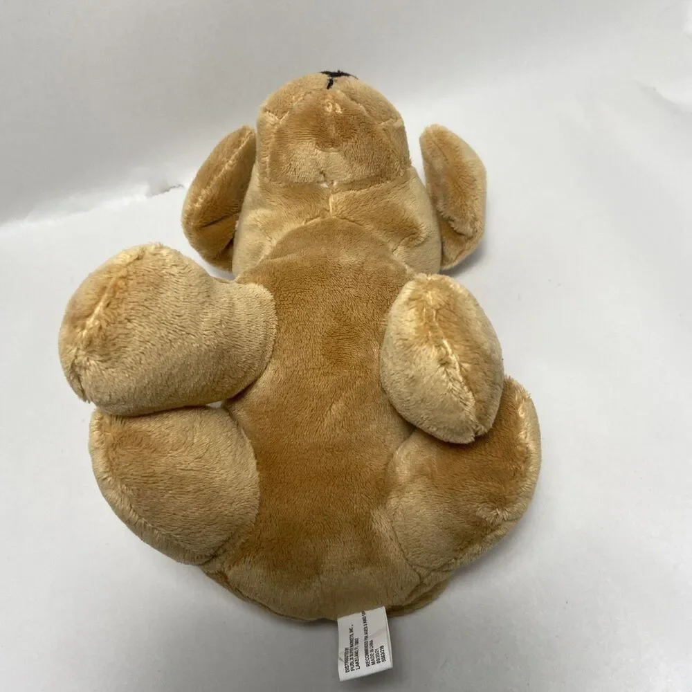 Publix Brown Puppy Plush Dog Tan Brown Eyes Sitting 7.5 Inch 2021 Doggy